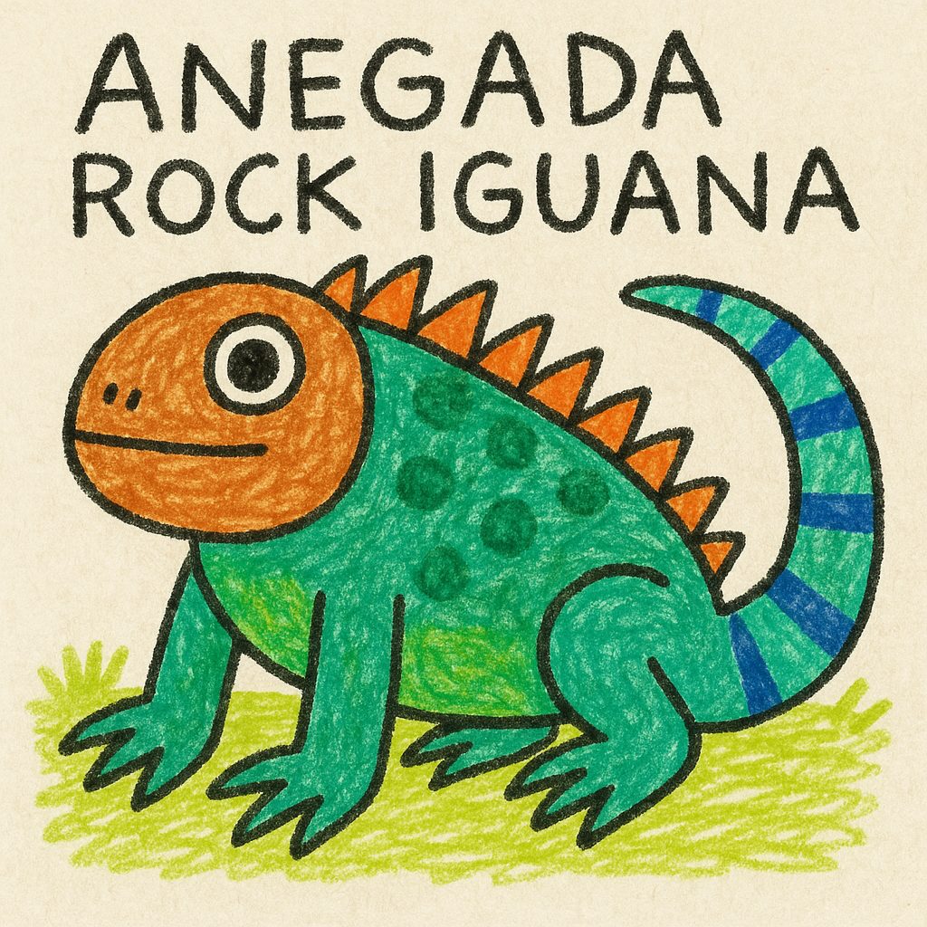 基本情報｜アネガダツチイグアナ（Anegada Ground Iguana）