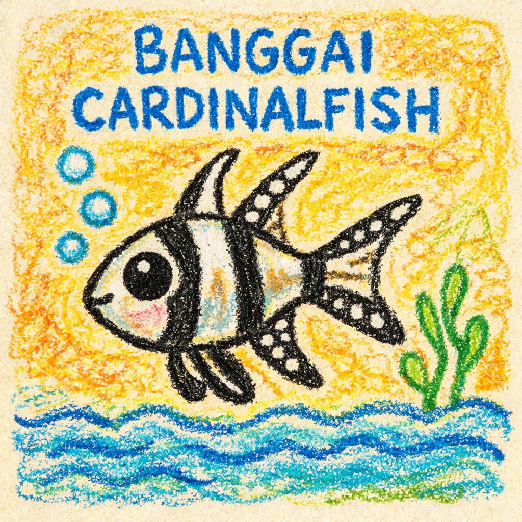 基本情報|アマノガワテンジクダイ(英名:Banggai cardinalfish)