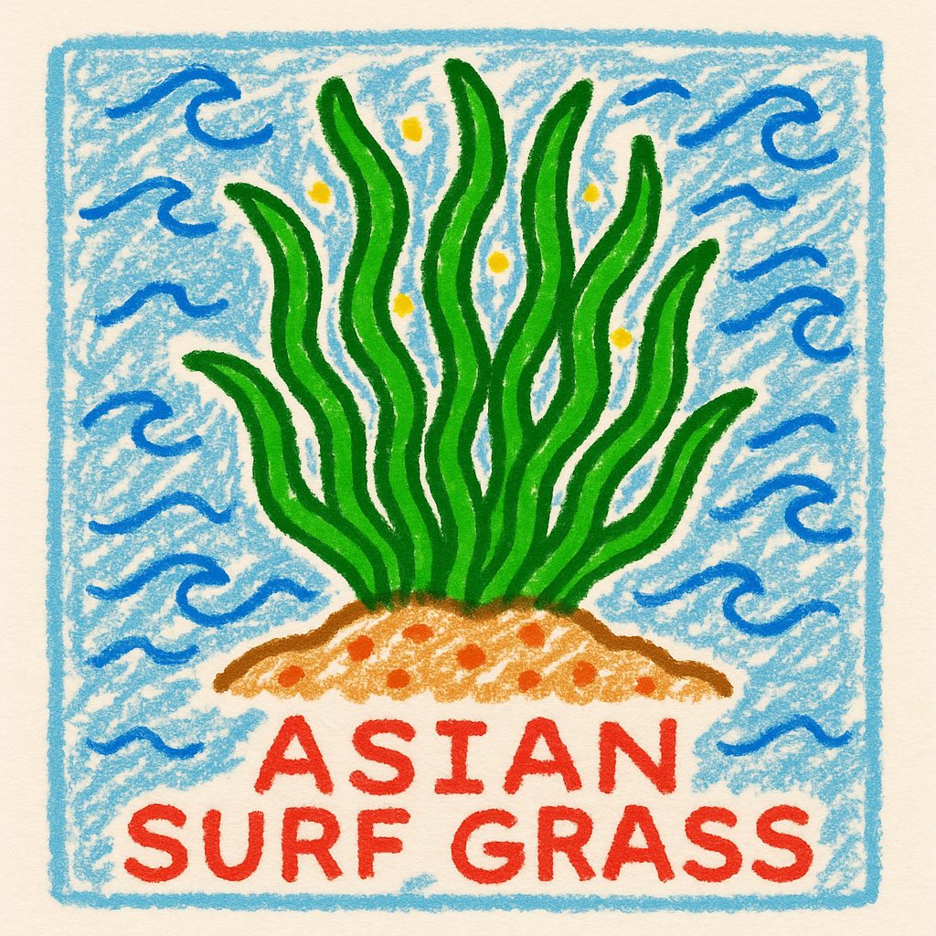 基本情報｜エビアマモ（英名：Asian surf grass）