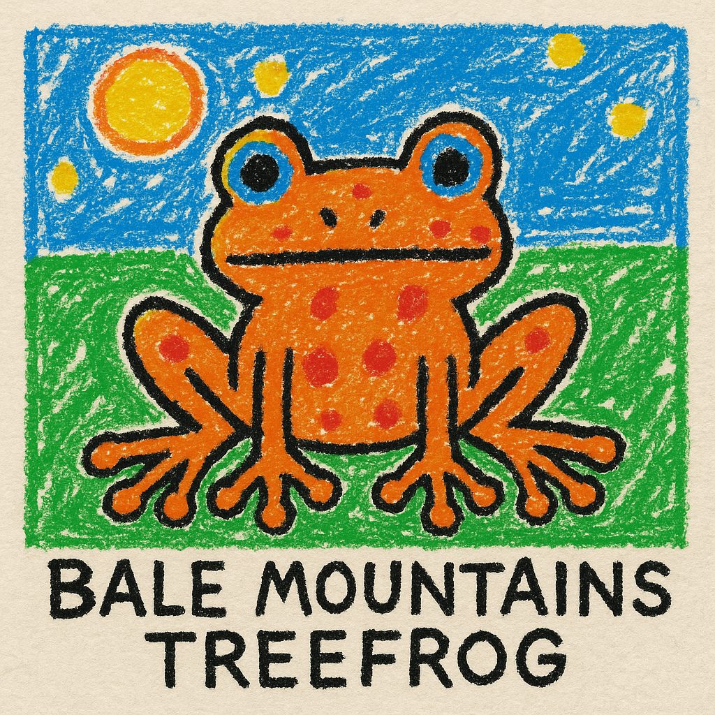 基本情報|エチオピアコガシラガエル(英名:Bale Mountains Treefrog)
