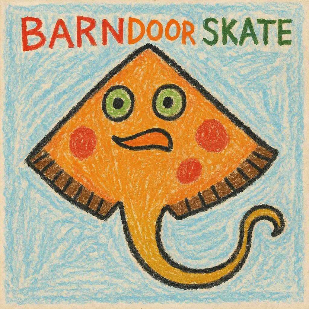 基本情報｜オオガンギエイ（英名：Barndoor Skate）