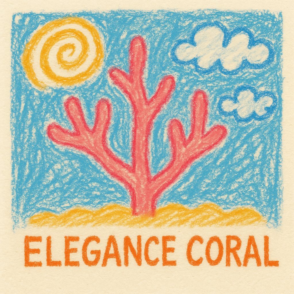 基本情報|オオナガレハナサンゴ(英名:Elegance coral )