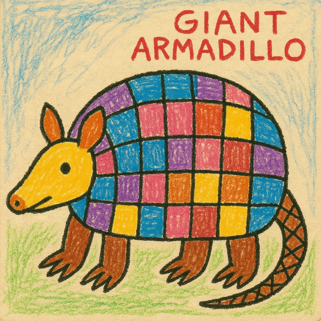 基本情報|オオアルマジロ(英名:Giant armadillo)