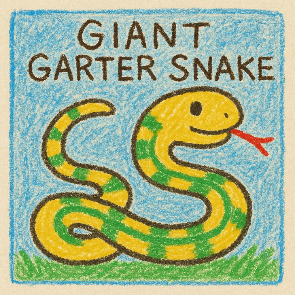 基本情報｜オオガーターヘビ（Giant Garter Snake）