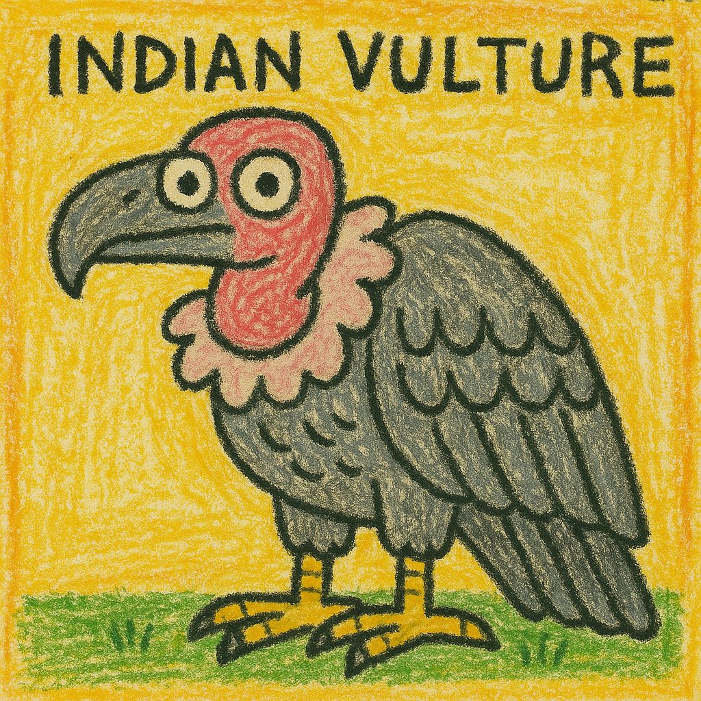 基本情報｜インドハゲワシ（英名：Indian Vulture）