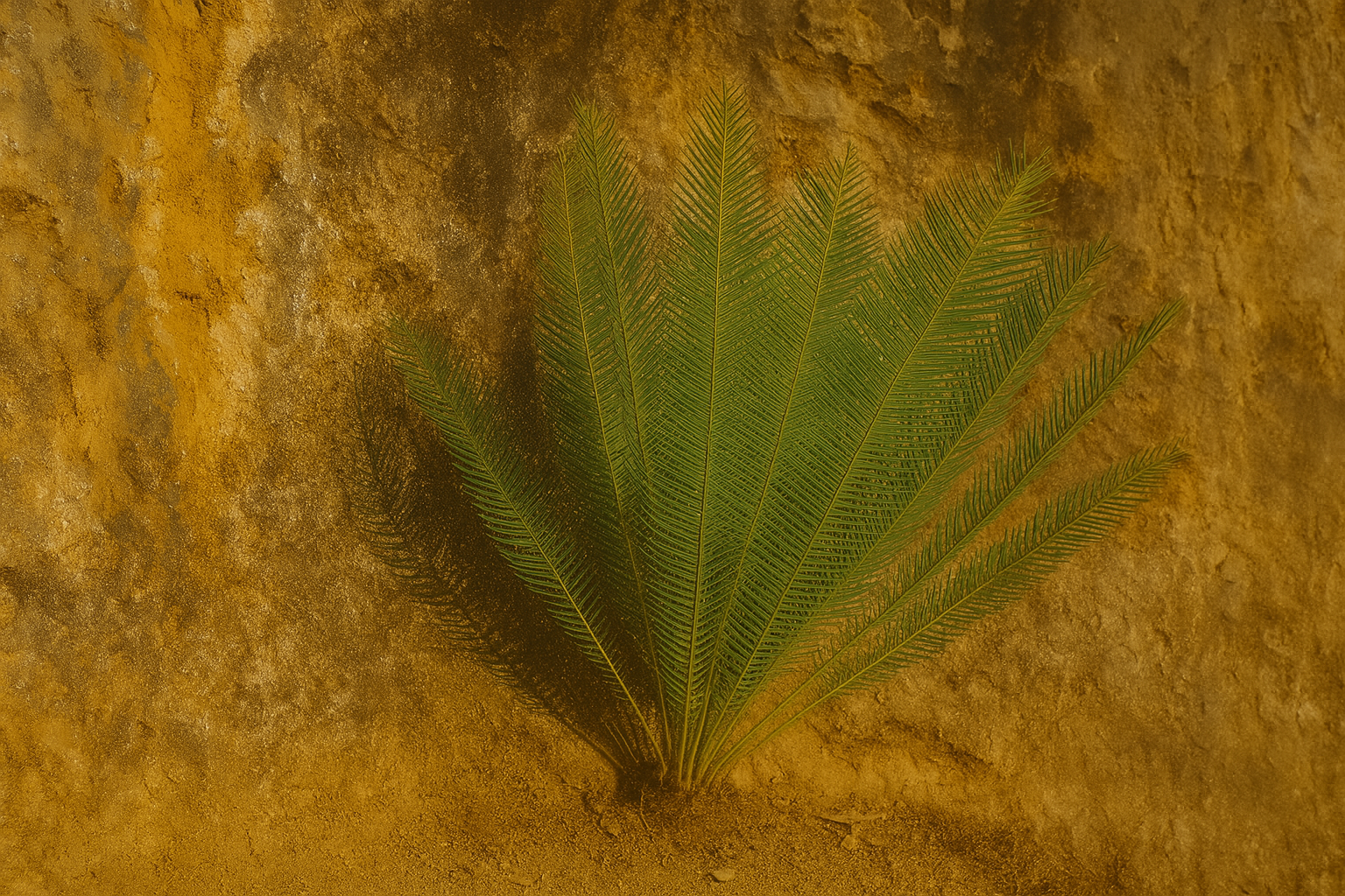 キャプトイサゴソテツ（Dioon caputoi）