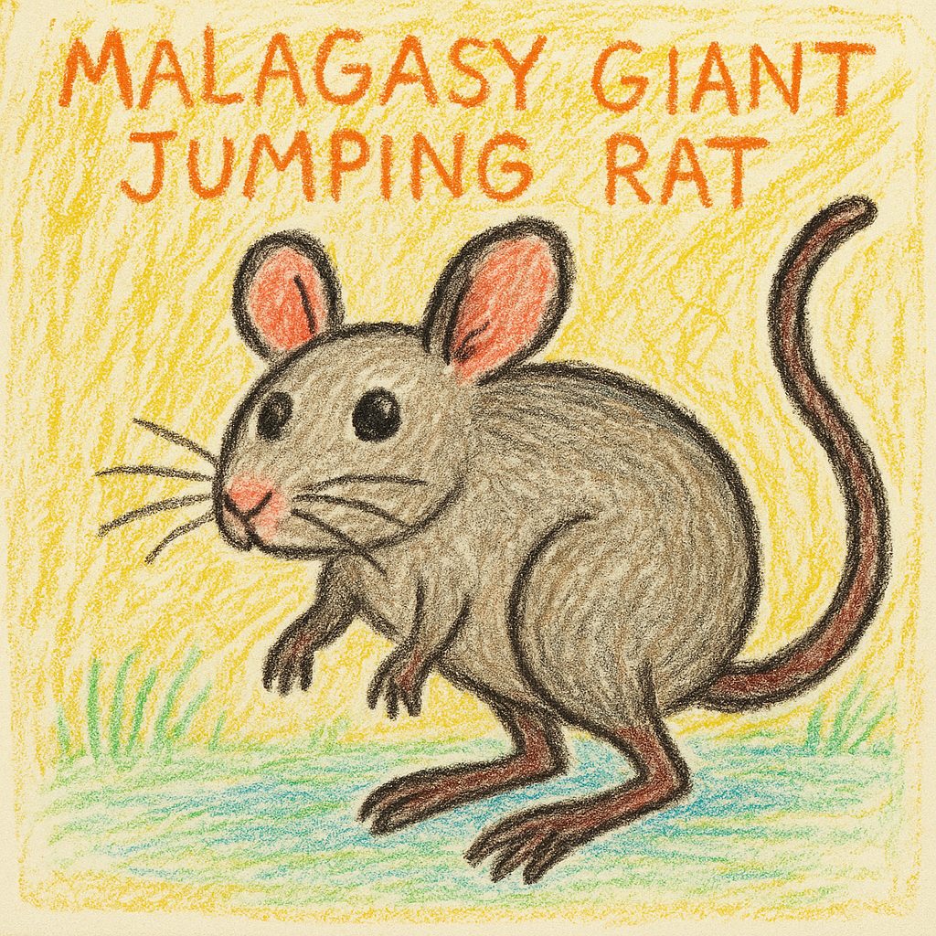 基本情報|オオミミアシナガマウス(Madagascar Giant Jumping Rat)