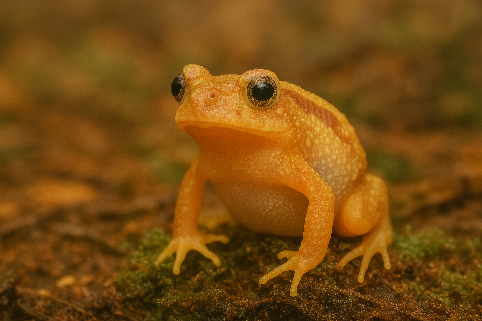 キハンシコモチヒキガエル