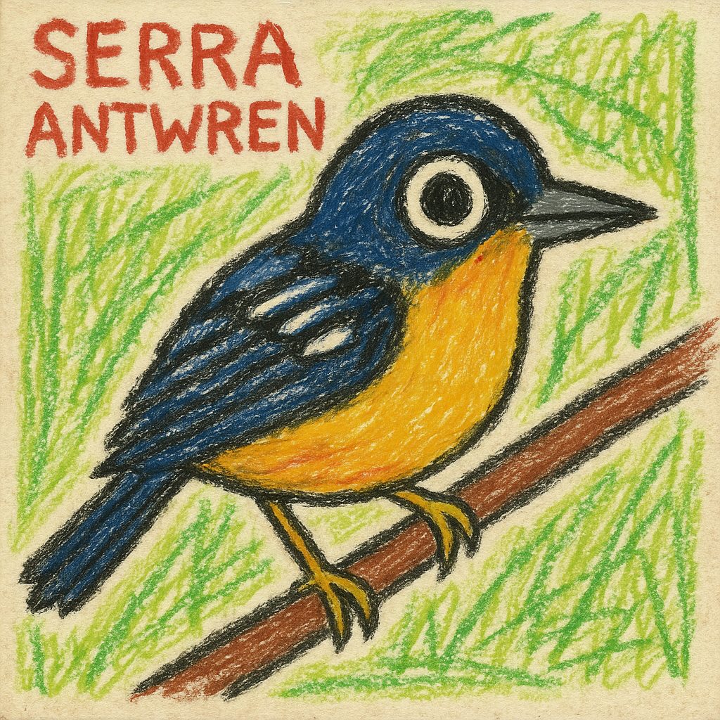 基本情報｜キシベアリサザイ（Serra Antwren）