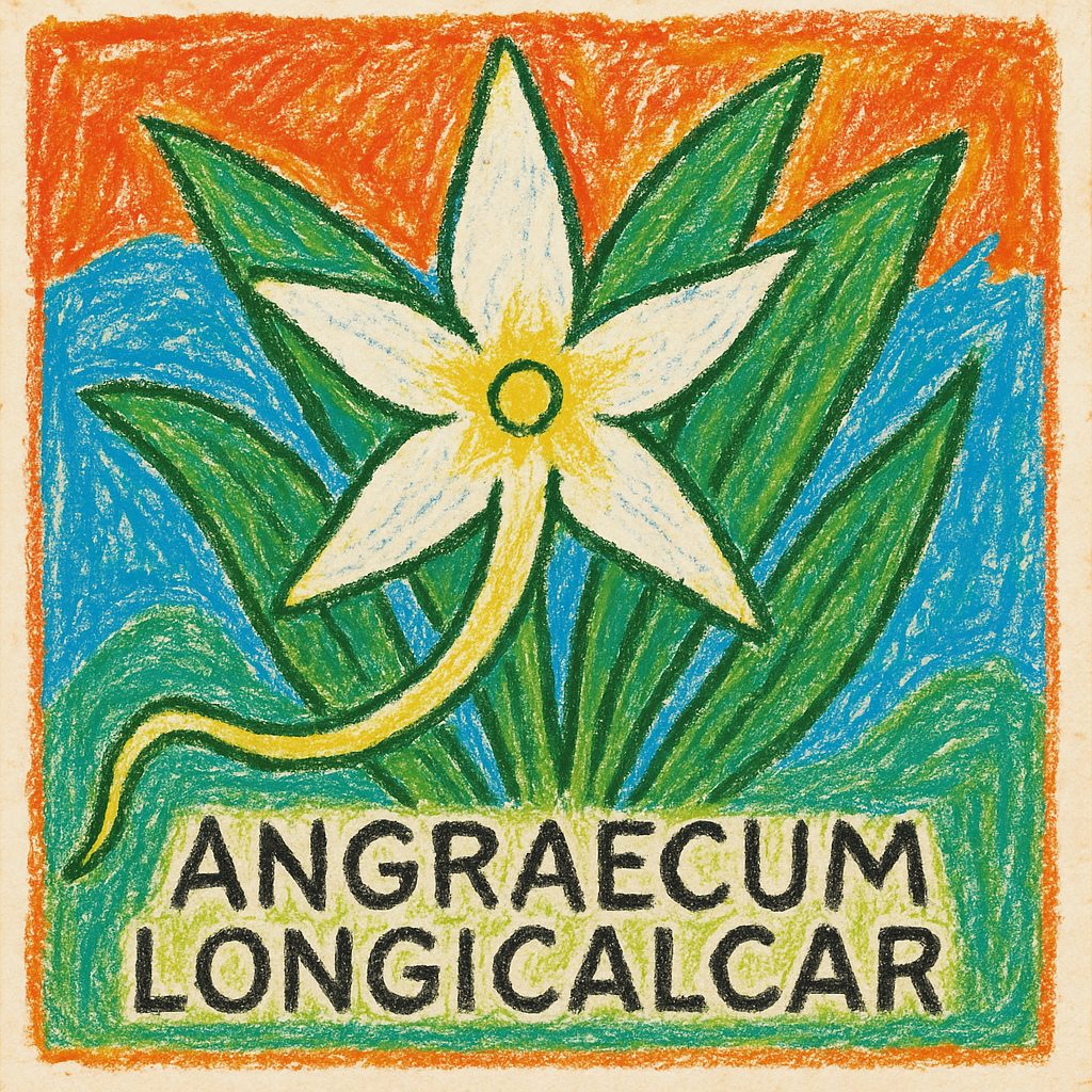 基本情報｜キョナガノアングレクムラン（Angraecum longicalcar）