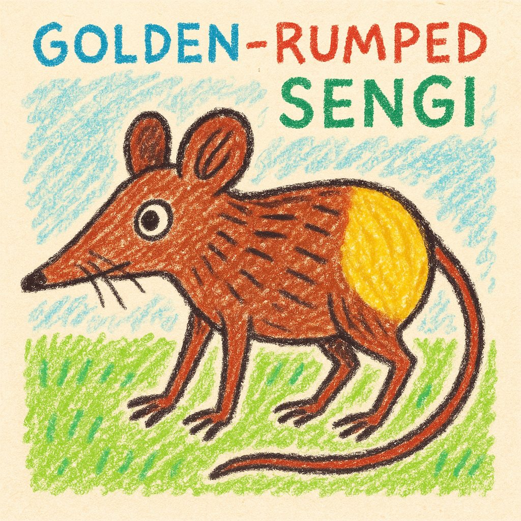 基本情報|コシキハネジネズミ(Golden-rumped Sengi)