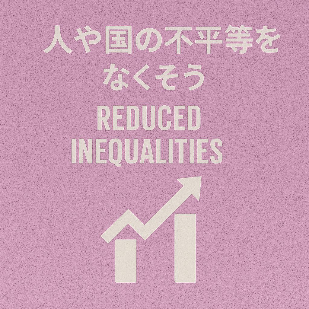 人や国の不平等をなくそう（Reduced Inequalities）