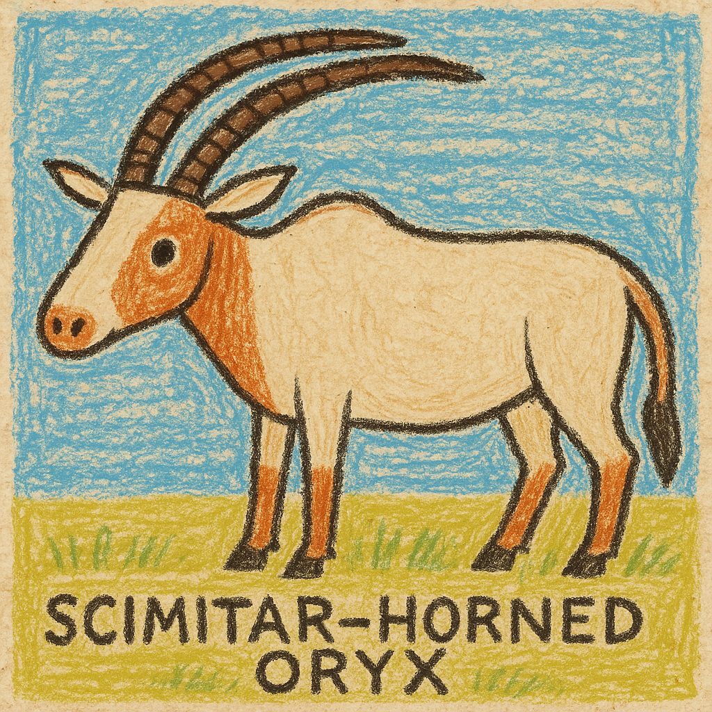 基本情報|シロオリックス(Scimitar-horned Oryx)