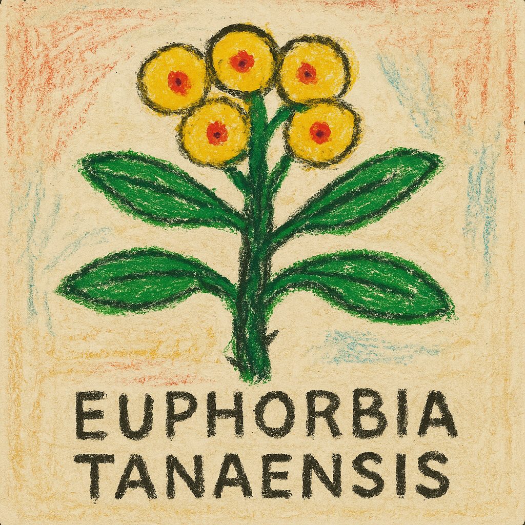 基本情報｜タナガワトウダイグサ（Tana River Euphorbia）