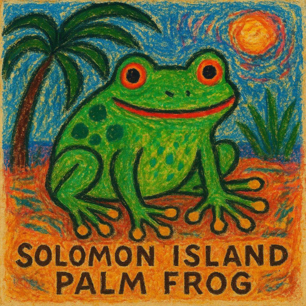 基本情報｜ソロモンミドリガエル（Solomon Island Palm Frog）