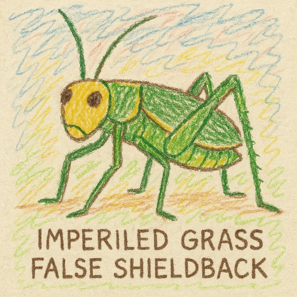 基本情報|ナタールモリキリギリス(Imperiled Grass False Shieldback)