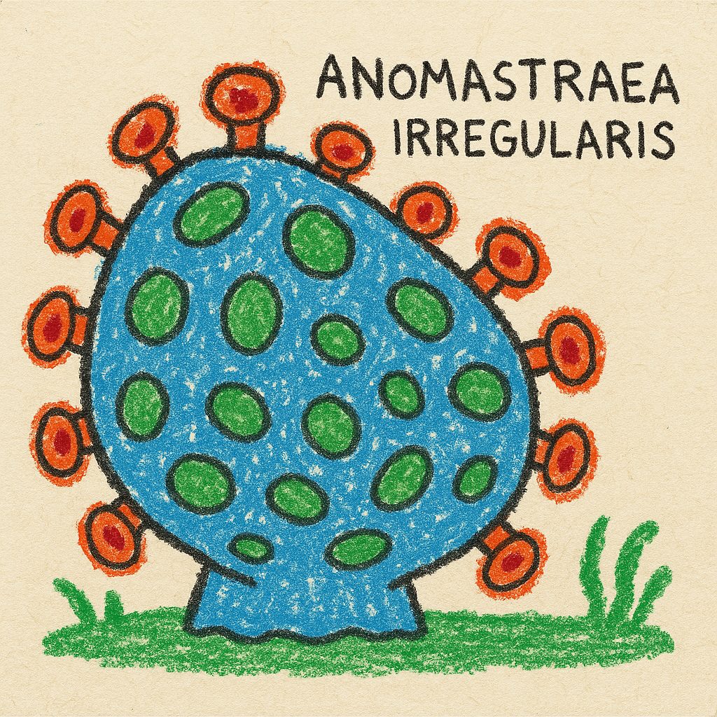 基本情報|アラビアマクラサンゴ(英名:Crisp pillow coral)