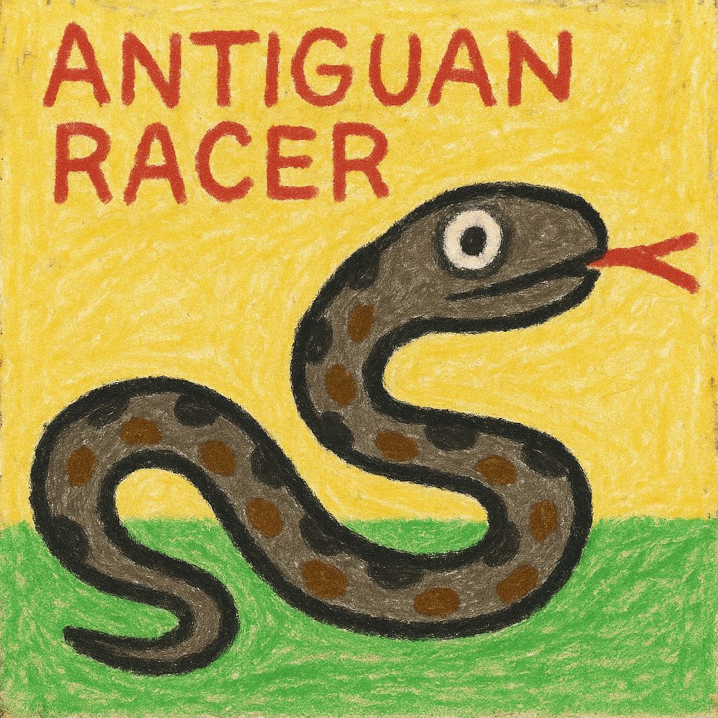 基本情報|アンティグアレーサー(英名:Antiguan racer)