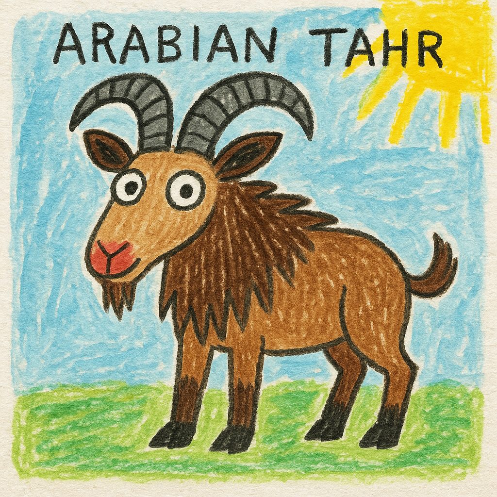 基本情報|アラビアタール(英名:Arabian Tahr)