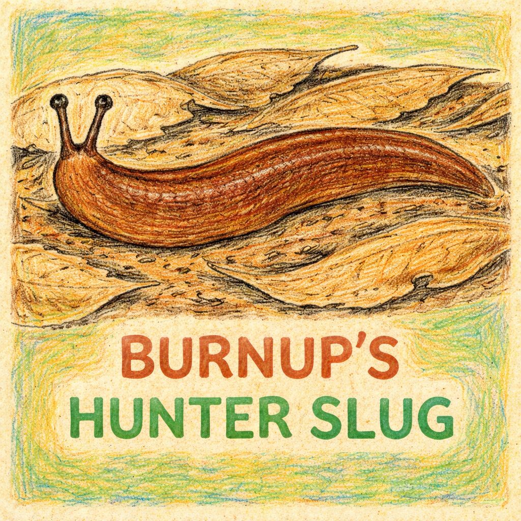 基本情報｜バーナップハンターナメクジ（英名：Burnup's hunter slug）