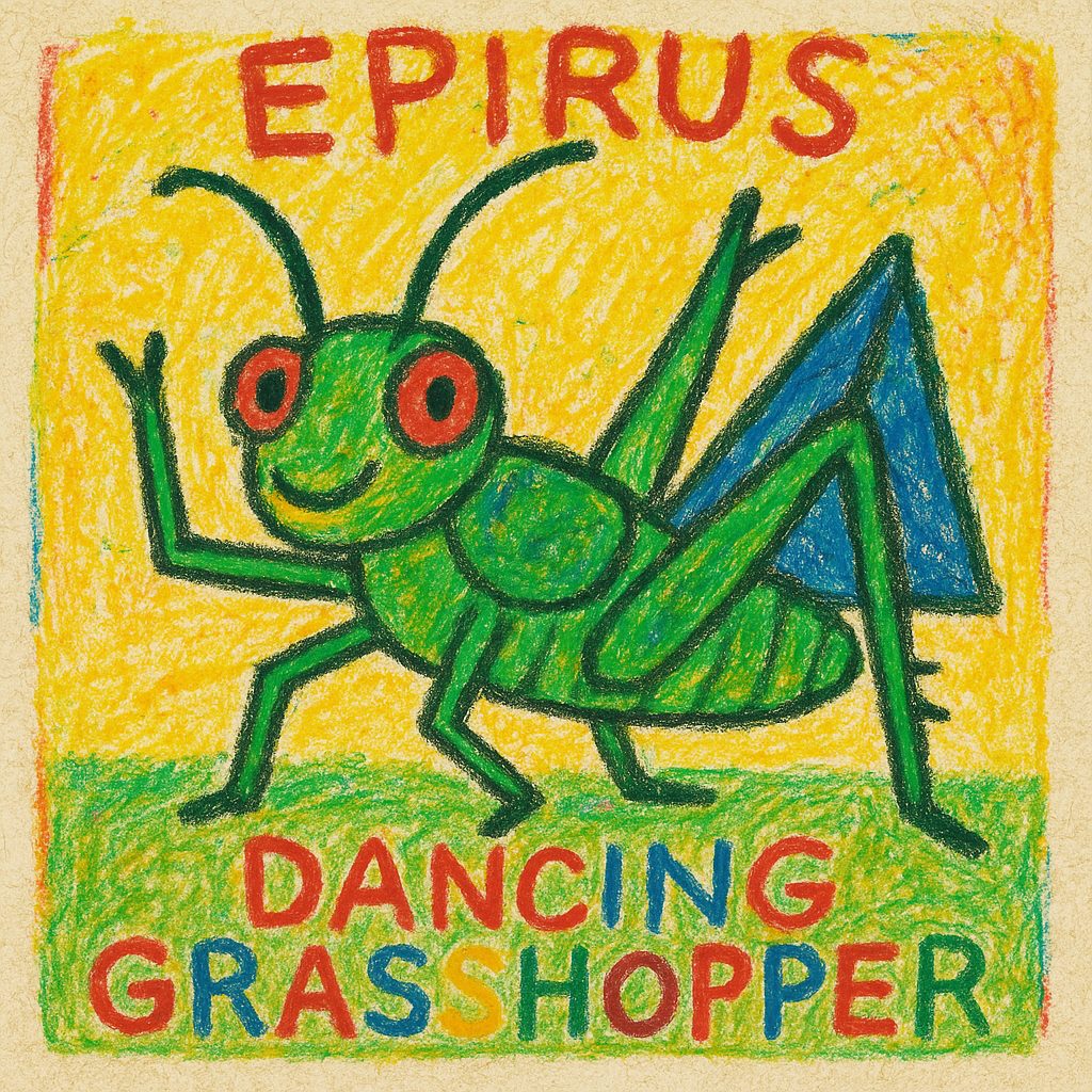 基本情報｜イピロスヒナバッタ（英名：Epirus Dancing Grasshopper）