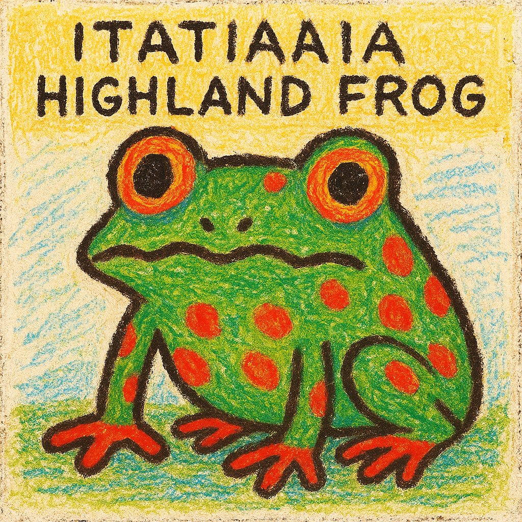 基本情報|イタティアイアコウチガエル(英名:Itatiaia Highland Frog)