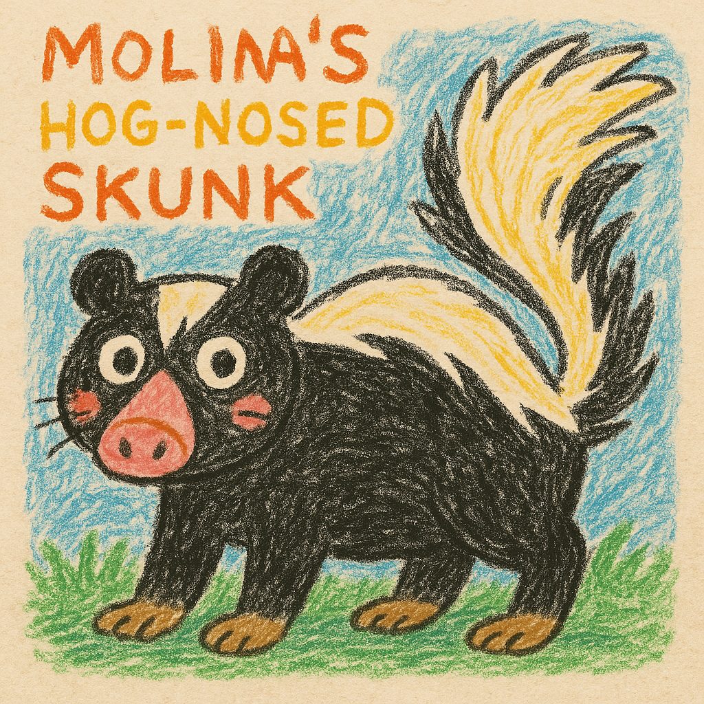基本情報｜アルゼンチンスカンク（英名：Molina's Hog-nosed Skunk）