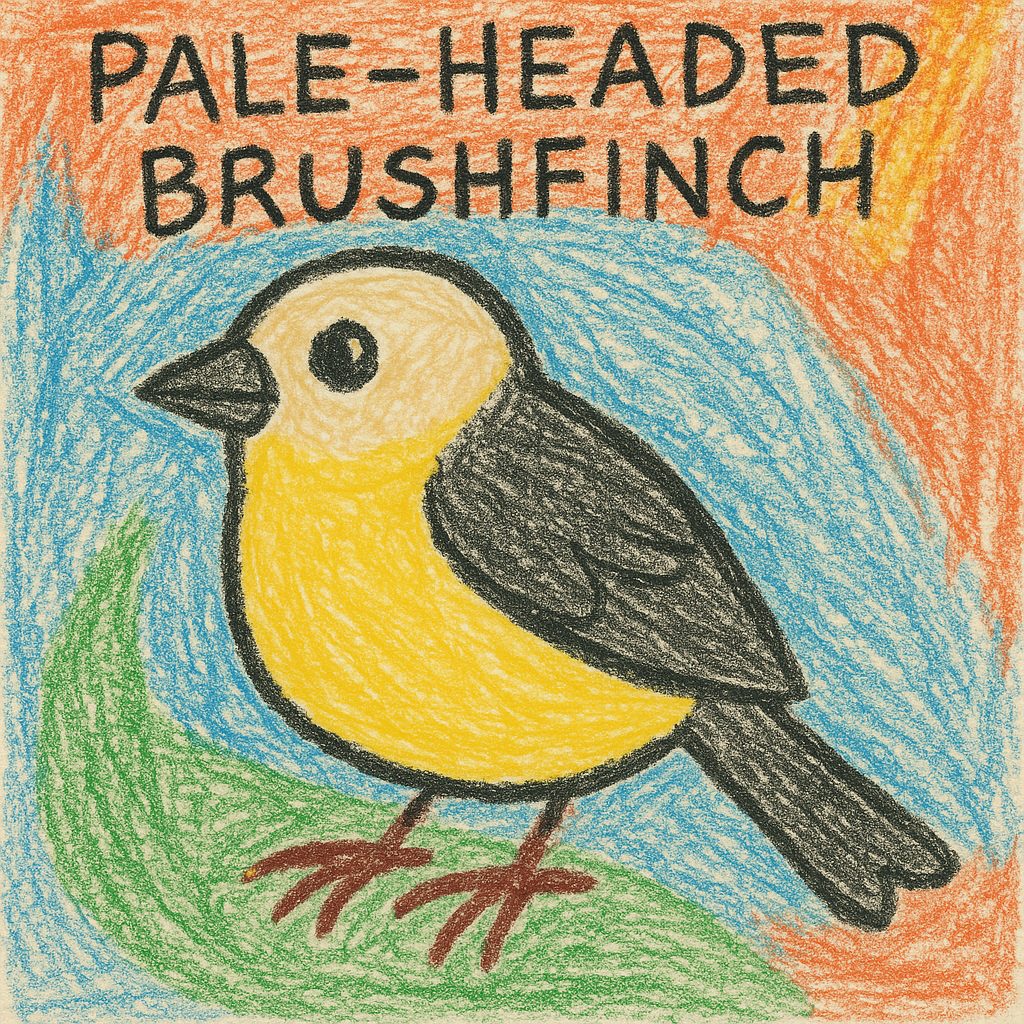基本情報｜エクアドルヤブシトド（英名：Pale-headed Brushfinch）
