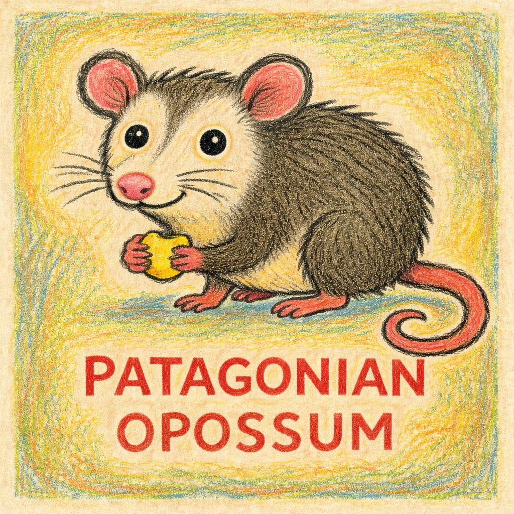 基本情報｜パタゴニアオポッサム（英名：Patagonian Opossum）