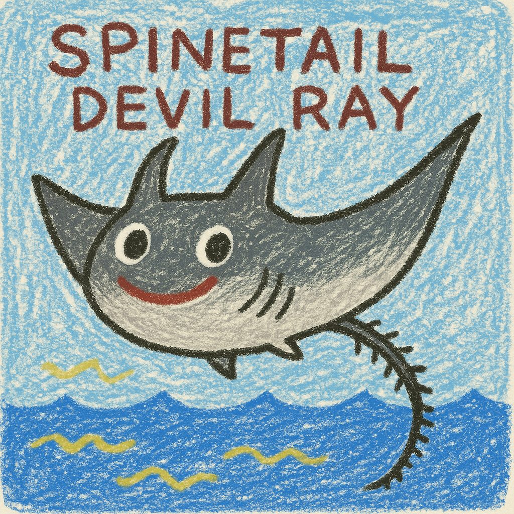 基本情報｜イトマキエイ（英名：Spinetail Devil Ray）