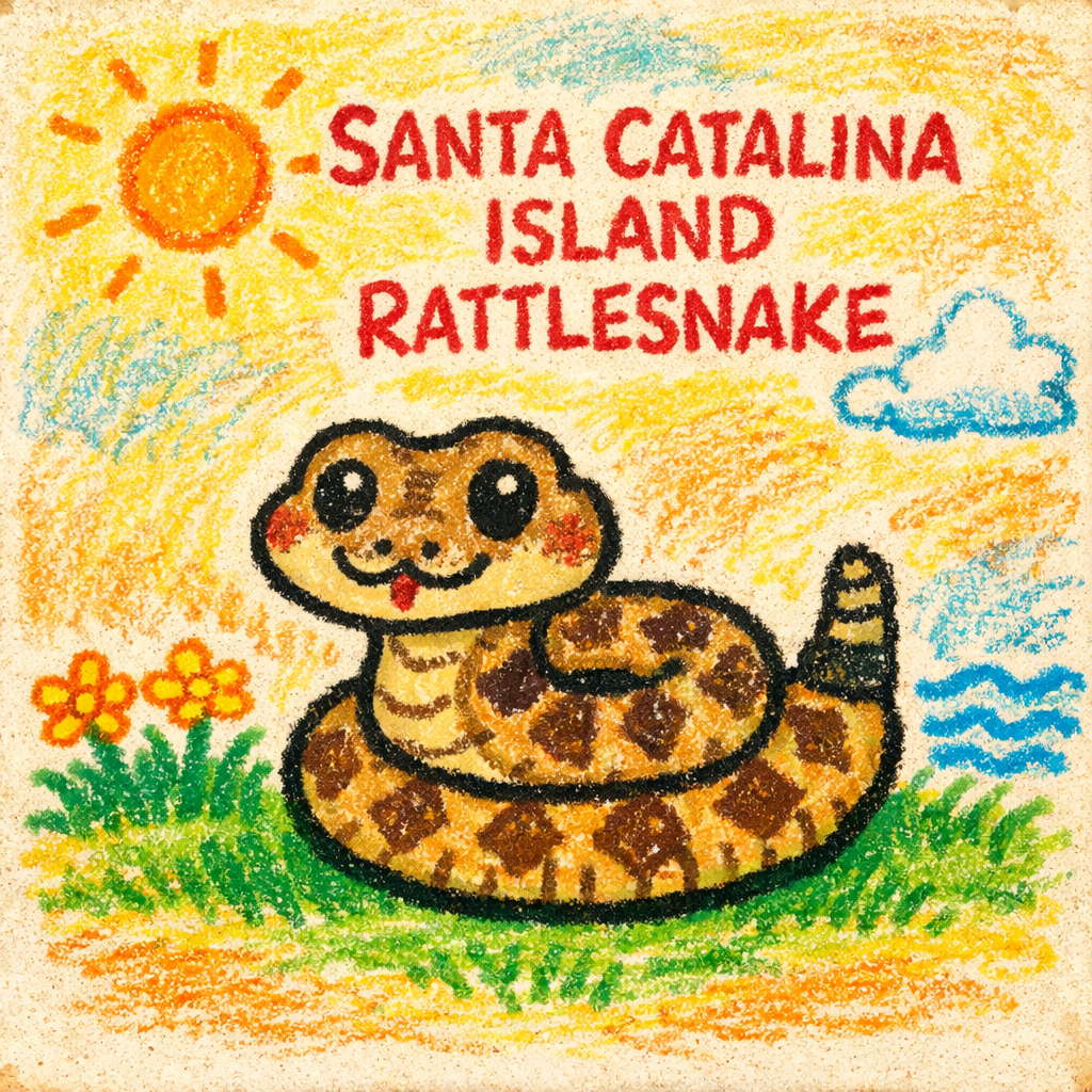 基本情報|カタリナガラガラヘビ(英名:Santa Catalina Island rattlesnake)