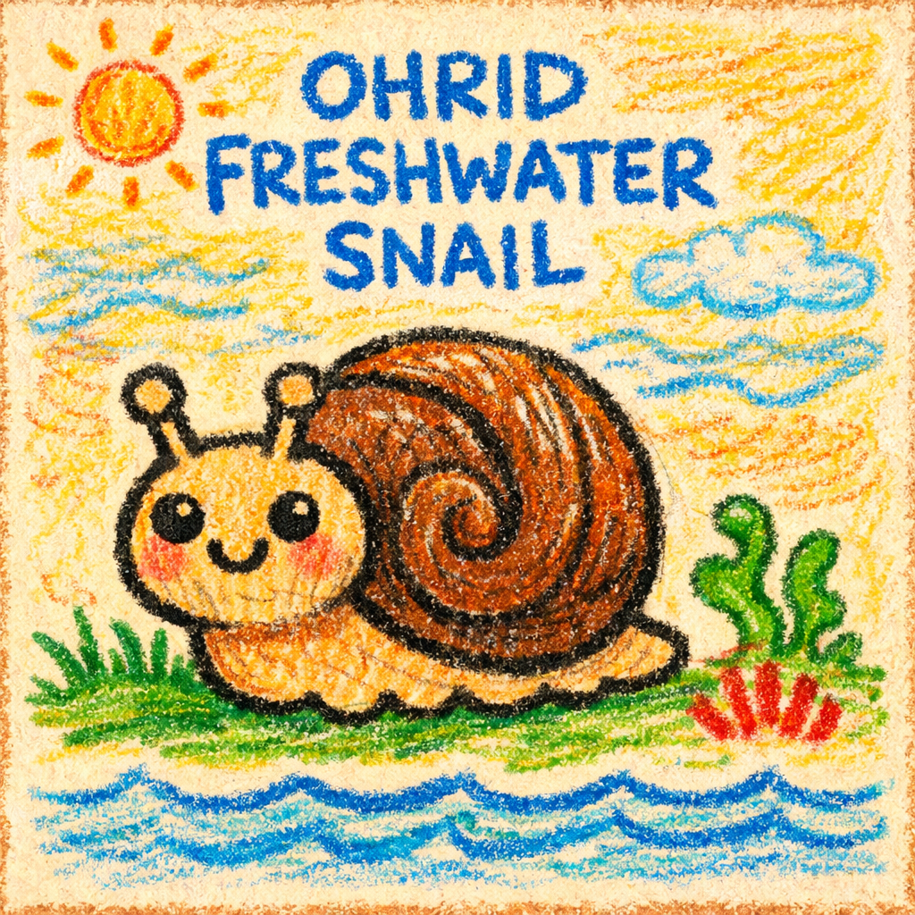 基本情報|オフリドイズミガイ(英名:Ohrid Freshwater Snail)