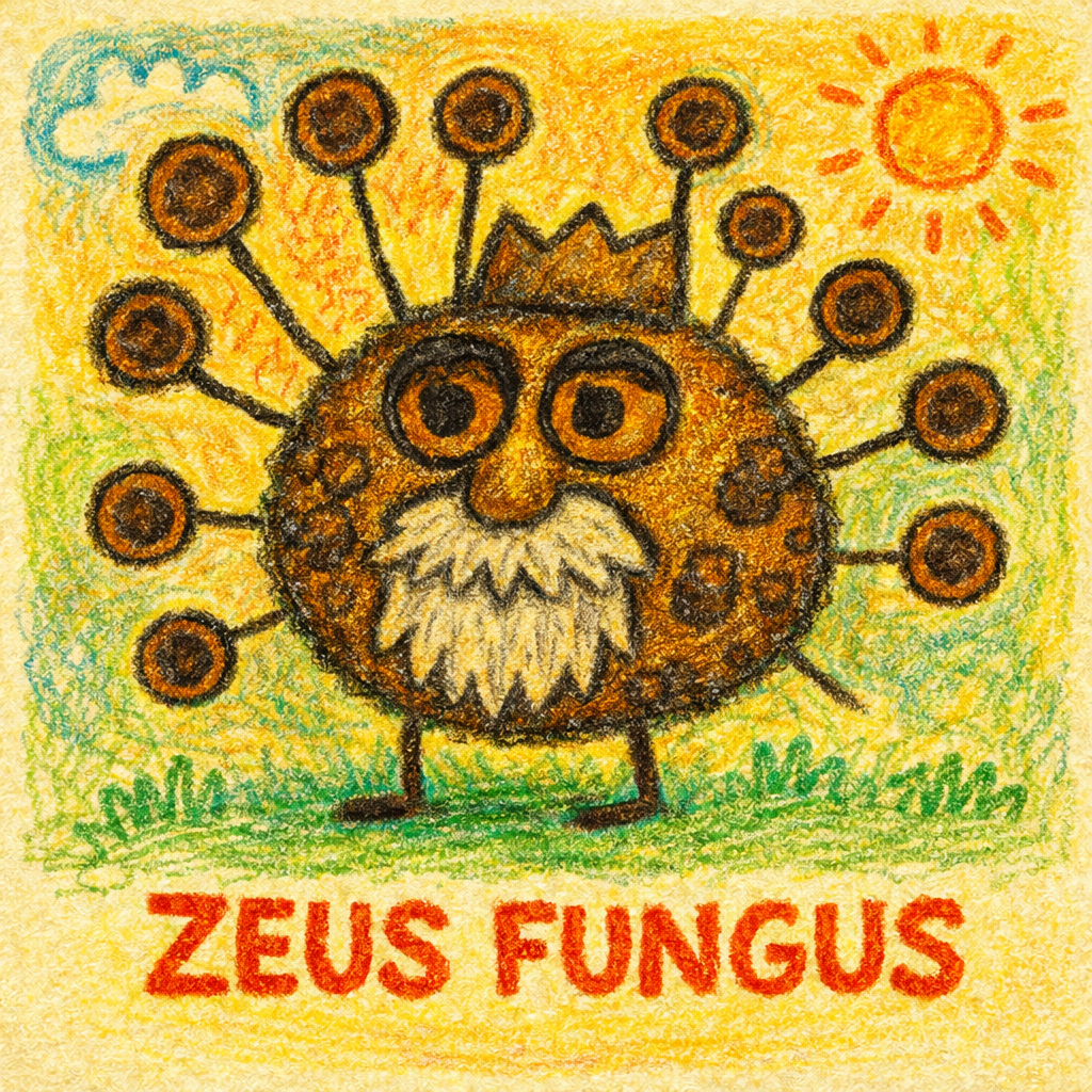 基本情報|オリンピアノゼウスカビ(英名:Zeus Fungus)